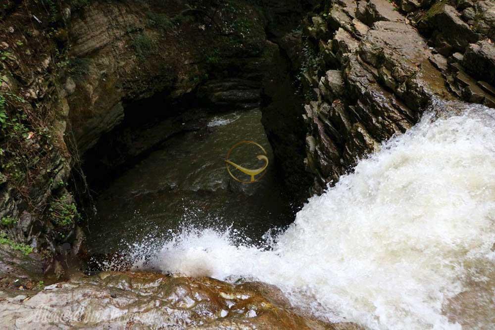 آبشار ویسادار در رضوانشهر | علاءالدین تراول