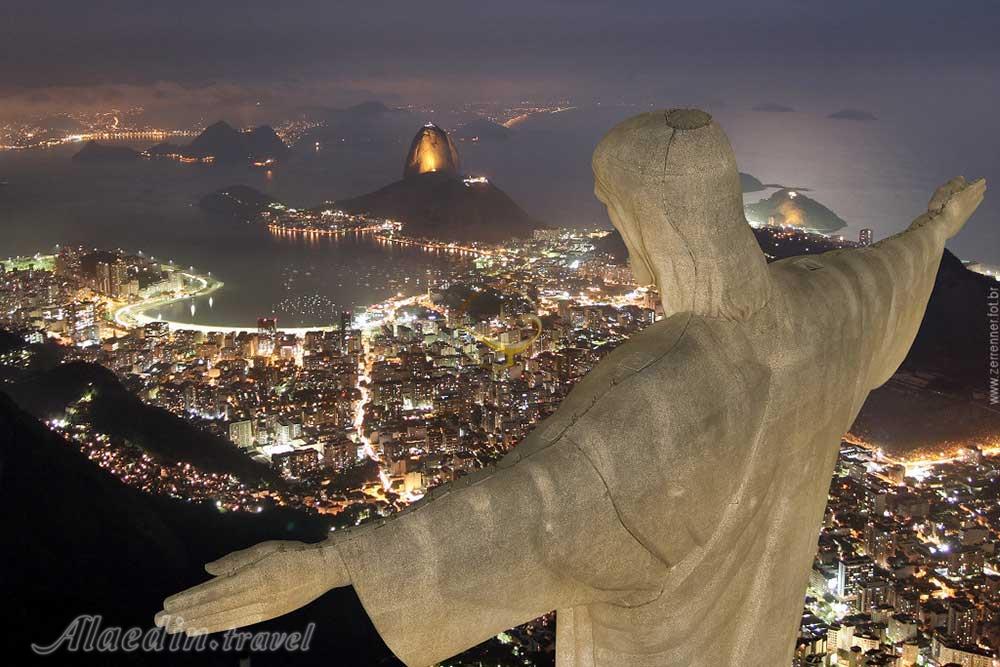 مجسمه مسیح در ریودوژانیرو - برزیل | علاءالدین تراول