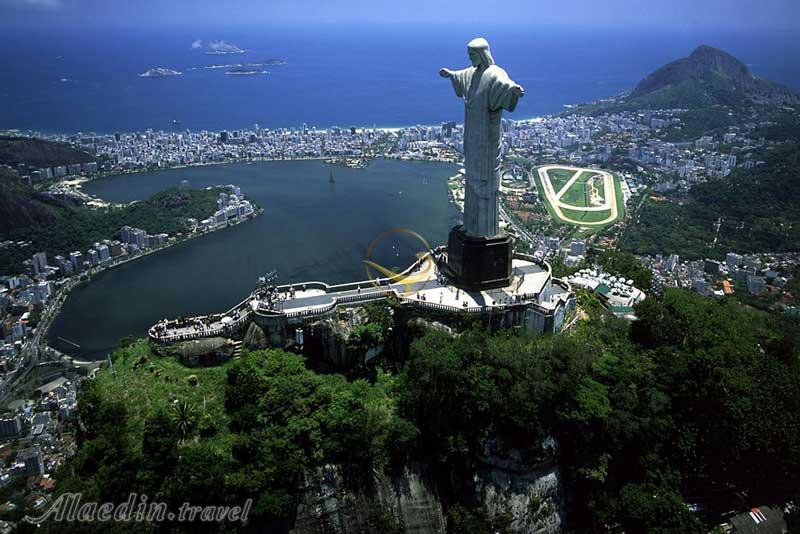 مجسمه مسیح در ریودوژانیرو - برزیل | علاءالدین تراول