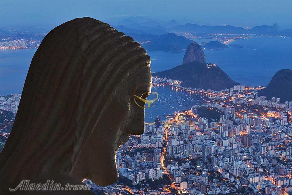 مجسمه مسیح در ریودوژانیرو - برزیل | علاءالدین تراول