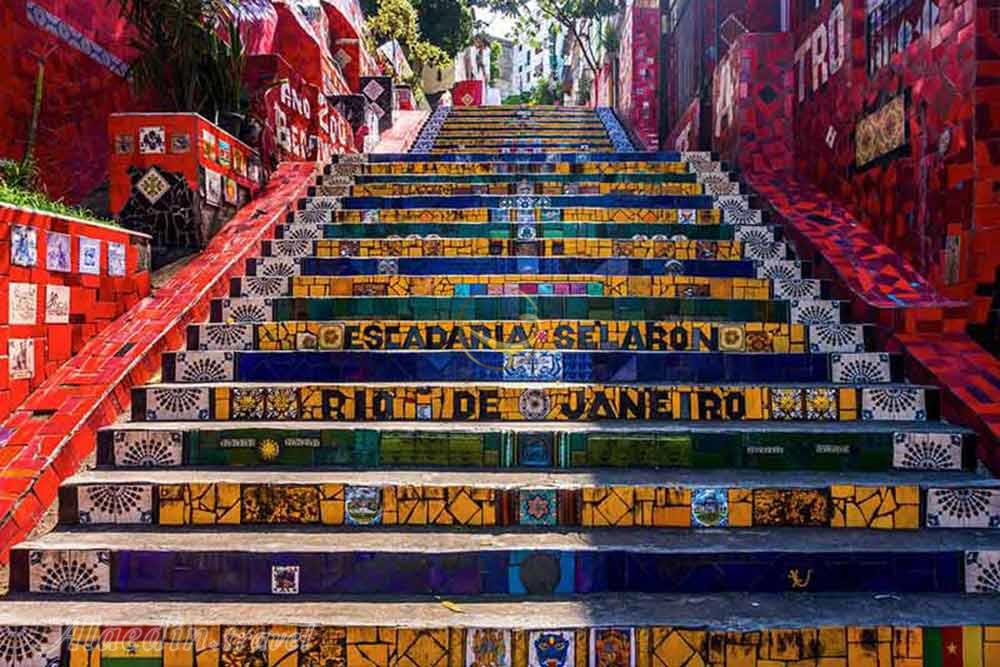 پله های سلارون ریودوژانیرو | علاءالدین تراول