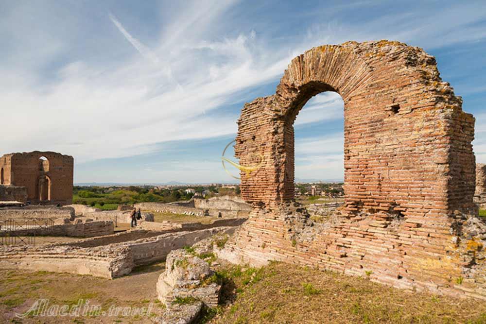 جاده آپیا رم - ایتالیا | علاءالدین تراول