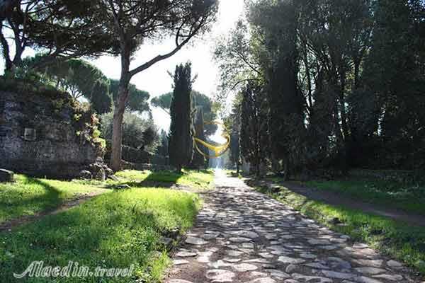 جاده آپیا رم - ایتالیا