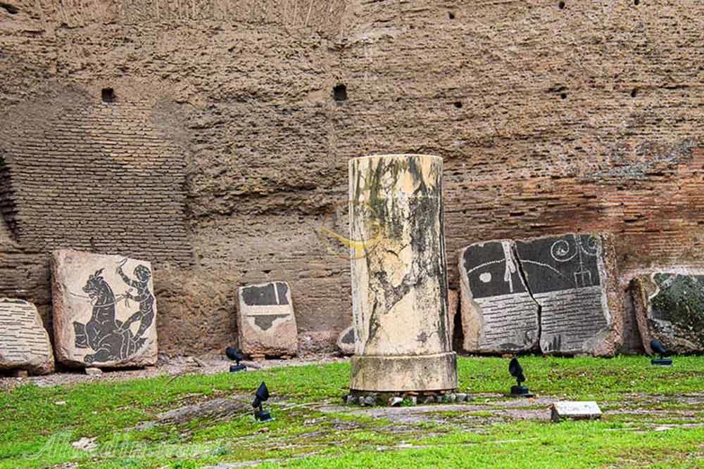 حمام های کاراکالا رم - ایتالیا | علاءالدین تراول