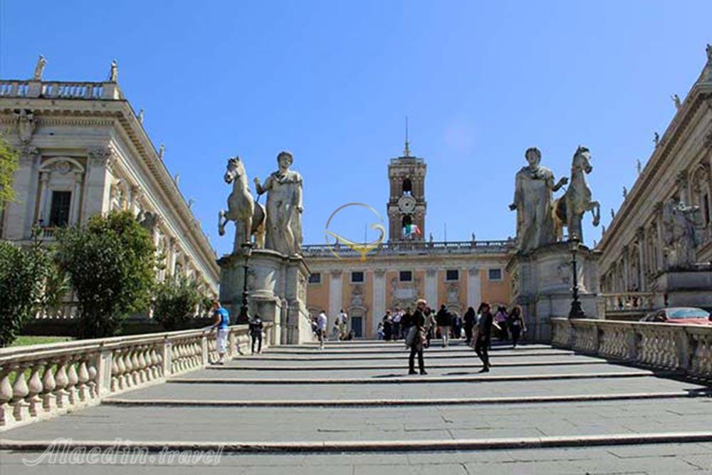 کاپیتولینه هیل رم - ایتالیا | علاءالدین تراول