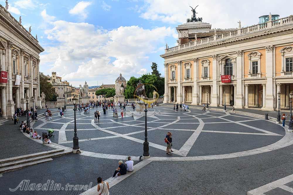 کاپیتولینه هیل رم - ایتالیا | علاءالدین تراول