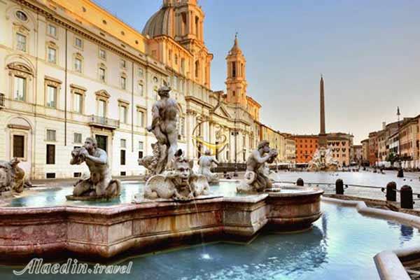 میدان ناوونا رم - ایتالیا