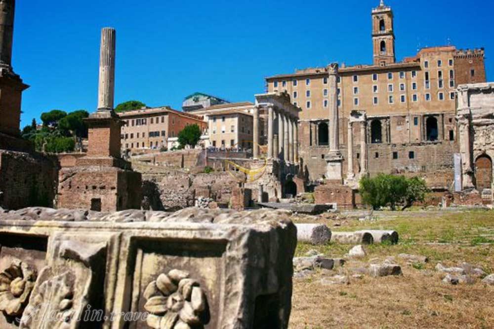 رومن فروم (میدان اصلی) رم - ایتالیا | علاءالدین تراول