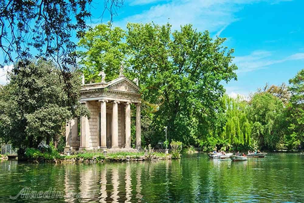 ویلا بورگزه رم - ایتالیا | علاءالدین تراول