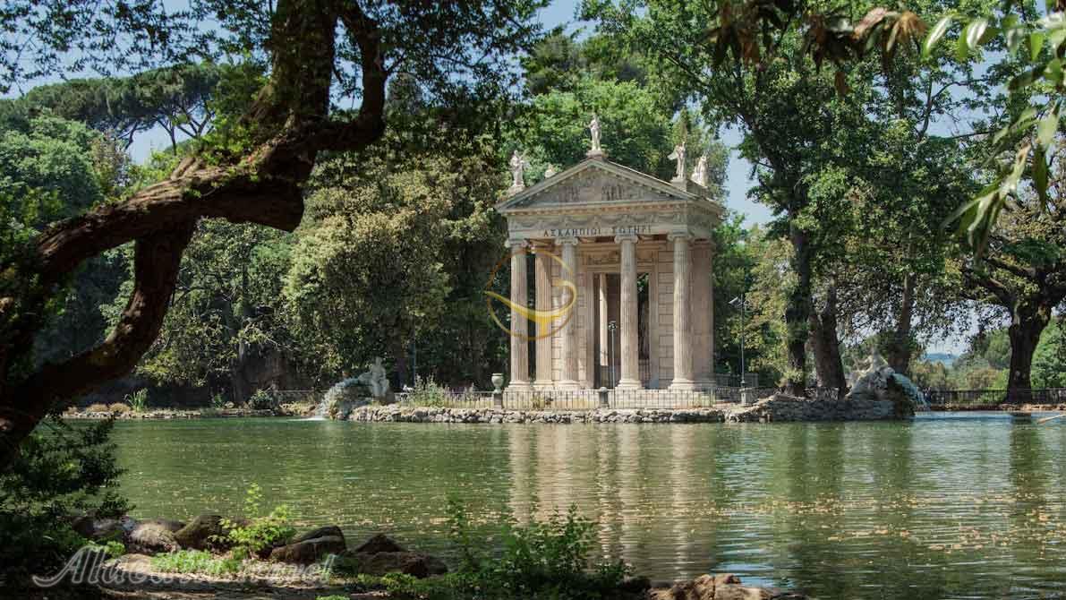 ویلا بورگزه رم - ایتالیا | علاءالدین تراول