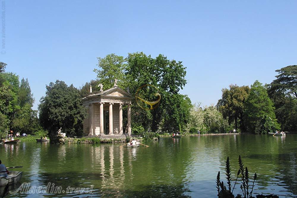 ویلا بورگزه رم - ایتالیا | علاءالدین تراول