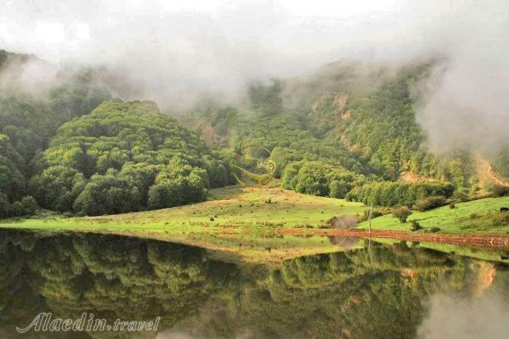 دریاچه و ییلاق بره سر رودبار | علاءالدین تراول