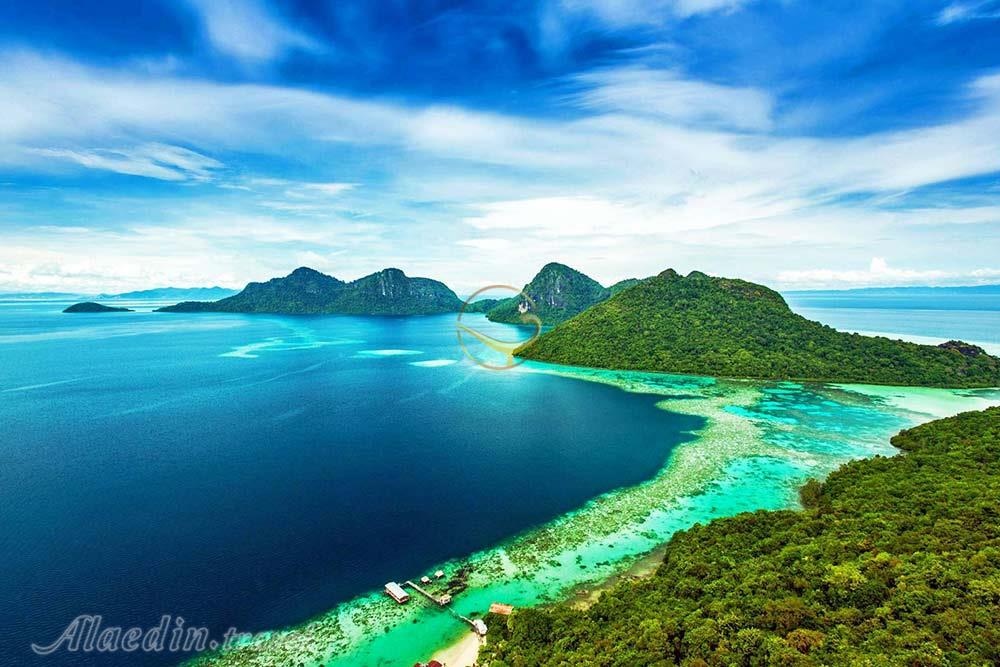 جزیره مابول در صباح - مالزی | علاءالدین تراول