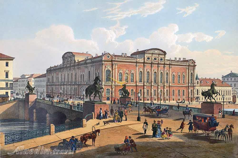 پل آنیچکوف سنت پترزبورگ روسیه | علاءالدین تراول