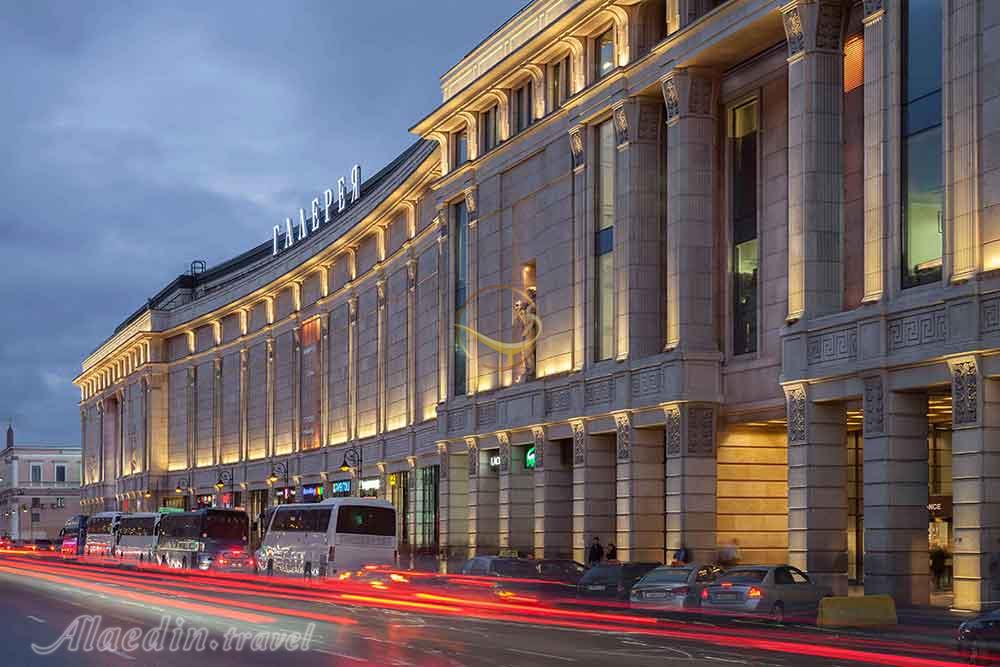 مرکز خرید گالریا سنت پترزبورگ روسیه | علاءالدین تراول