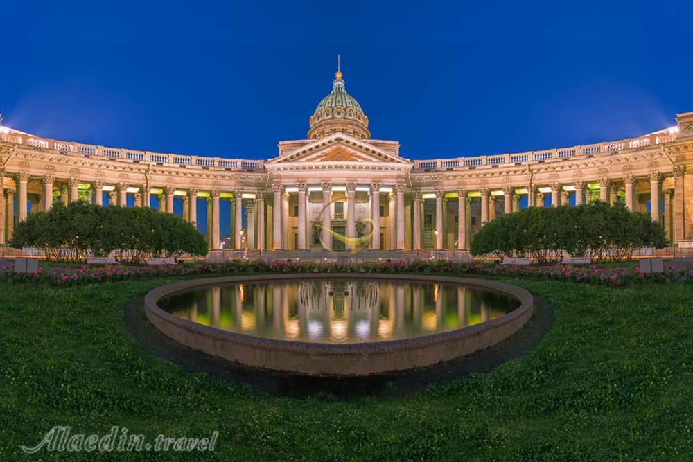 کلیسای کازان سنت پترزبورگ روسیه | علاءالدین تراول