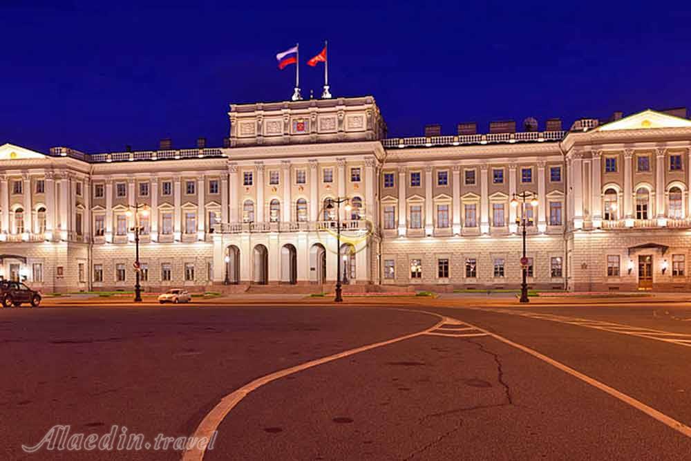 کاخ مارینسکی سنت پترزبورگ روسیه | علاءالدین تراول