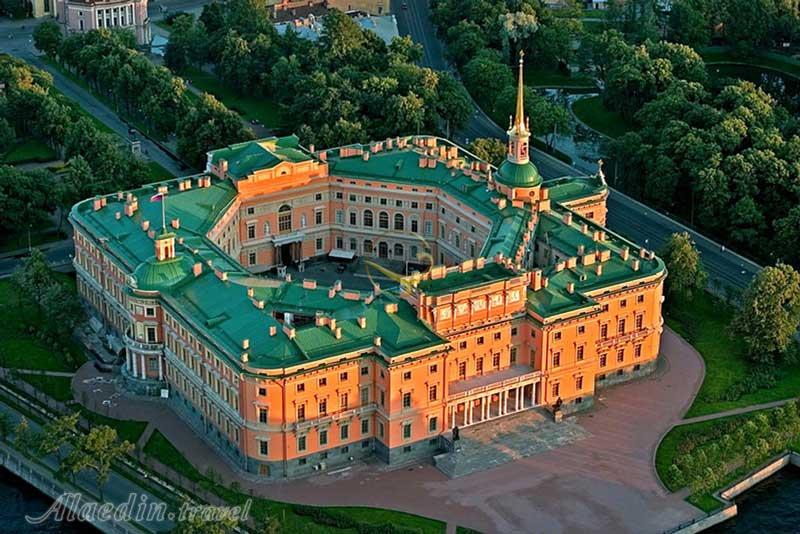قلعه میخائیلوفسکی سنت پترزبورگ روسیه | علاءالدین تراول