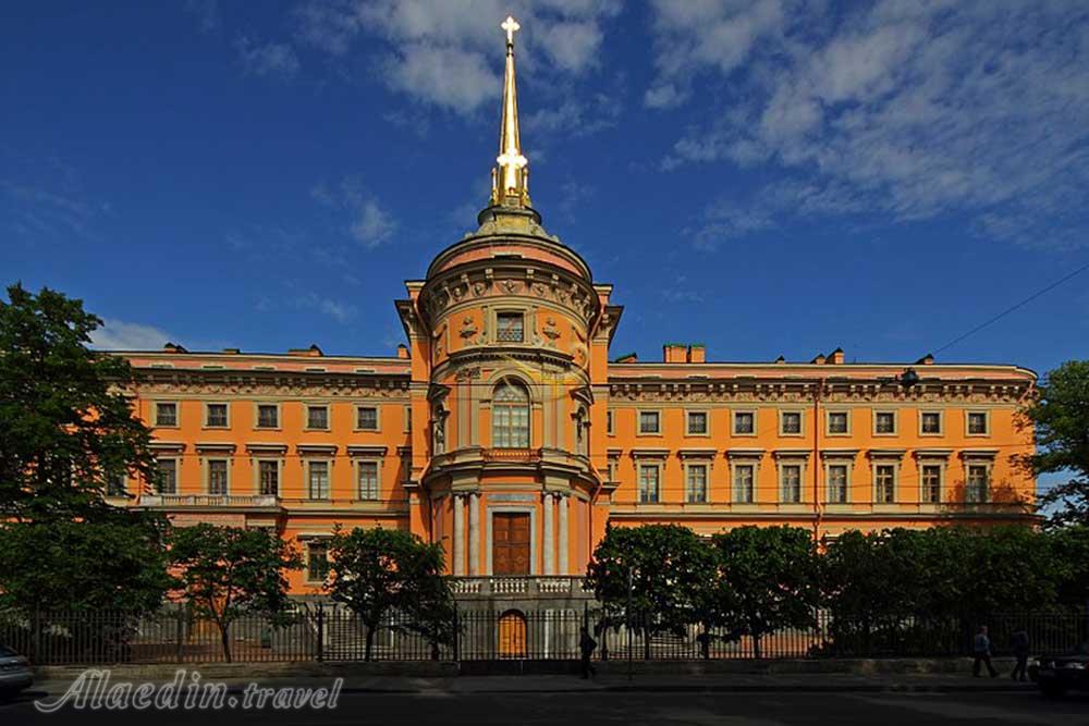 قلعه میخائیلوفسکی سنت پترزبورگ روسیه | علاءالدین تراول