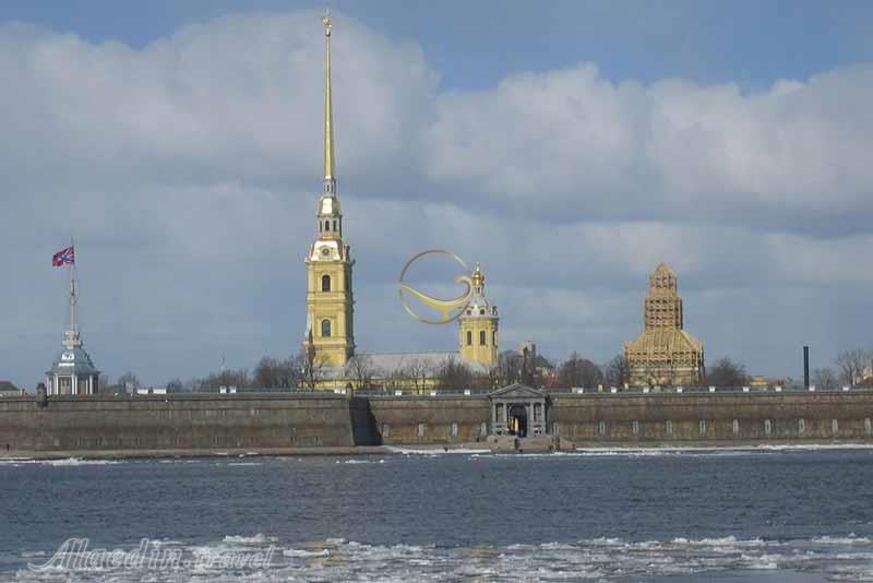 قلعه و کلیسای پتر و پاول سنت پترزبورگ روسیه | علاءالدین تراول