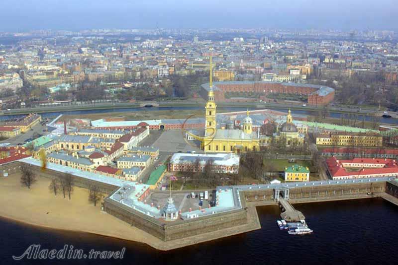 قلعه و کلیسای پتر و پاول سنت پترزبورگ روسیه | علاءالدین تراول