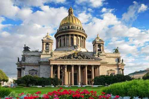 کلیسای اسحاق سنت پترزبورگ روسیه