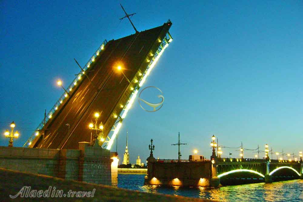 پل های سنت پترزبورگ روسیه | علاءالدین تراول