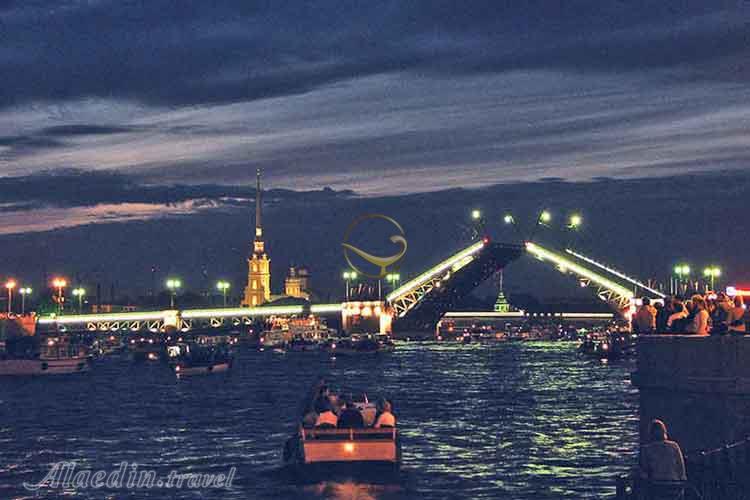 پل های سنت پترزبورگ روسیه