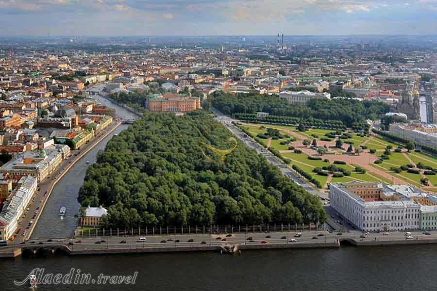 باغ تابستانی سنت پترزبورگ روسیه | علاءالدین تراول