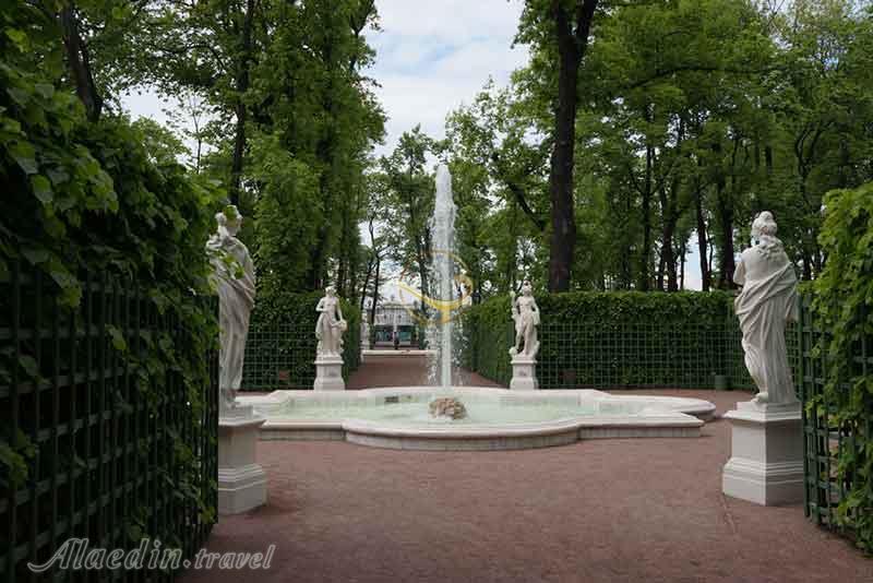 باغ تابستانی سنت پترزبورگ روسیه | علاءالدین تراول