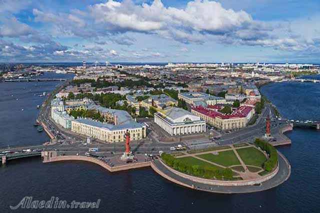 جزیره واسیلوسکی سنت پترزبورگ روسیه