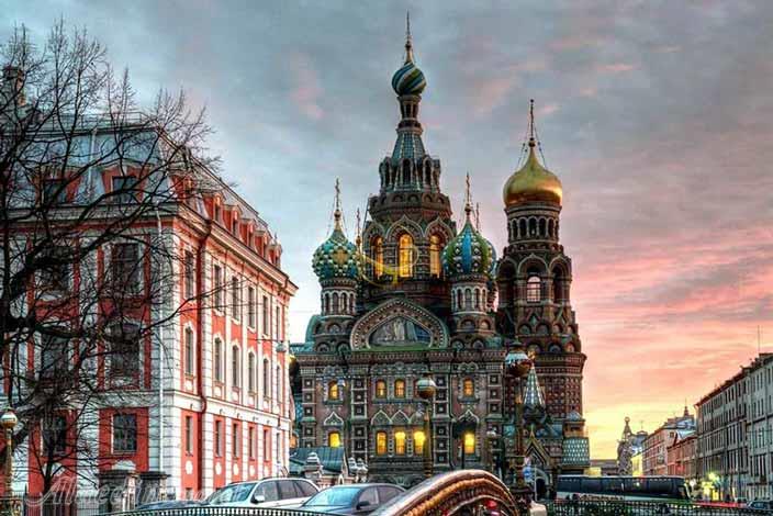 پدیده شب های سفید سنت پترزبورگ روسیه | علاءالدین تراول