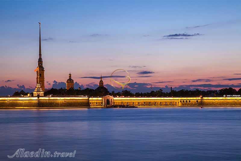 پدیده شب های سفید سنت پترزبورگ روسیه | علاءالدین تراول