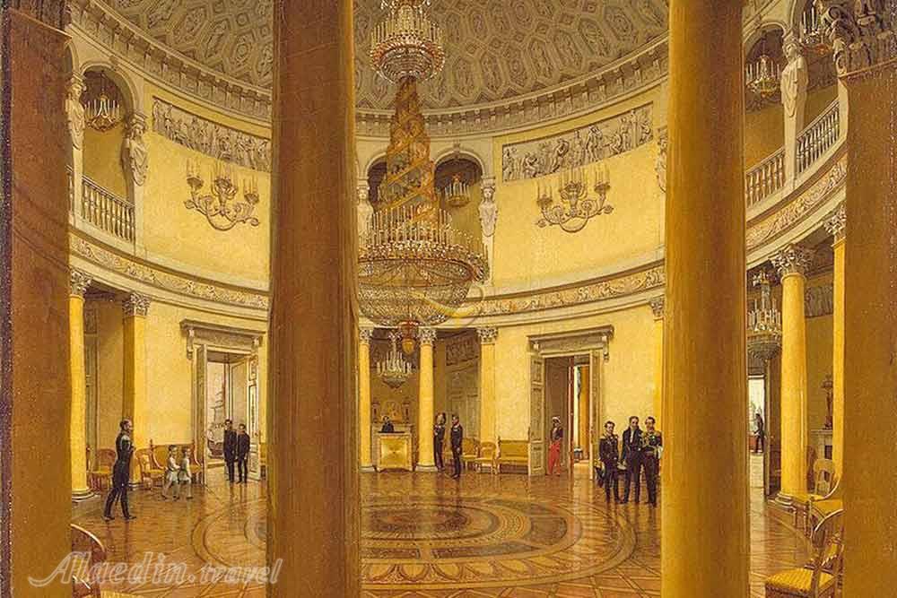 کاخ زمستانی سنت پترزبورگ روسیه | علاءالدین تراول