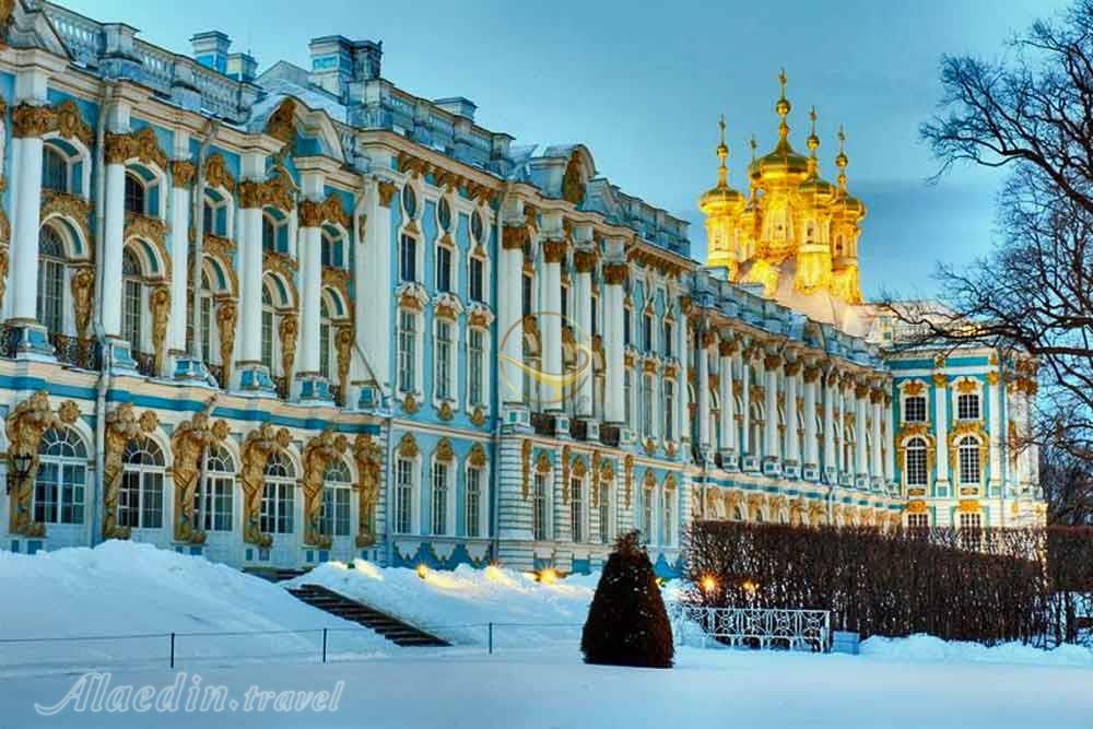 کاخ زمستانی سنت پترزبورگ روسیه | علاءالدین تراول