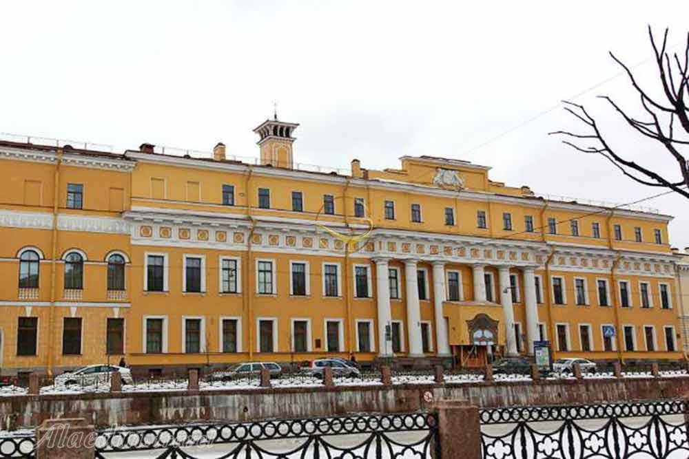 کاخ مویکا (یوسوپوف) سنت پترزبورگ روسیه | علاءالدین تراول