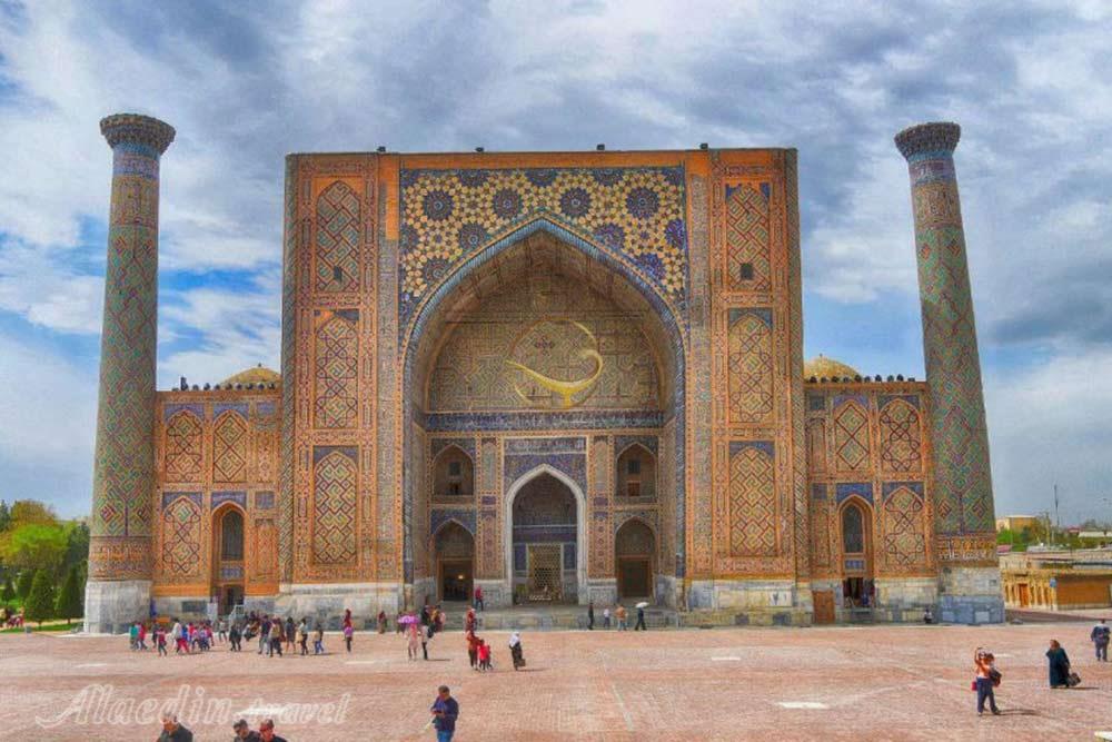 میدان ریگستان سمرقند ازبکستان | علاءالدین تراول