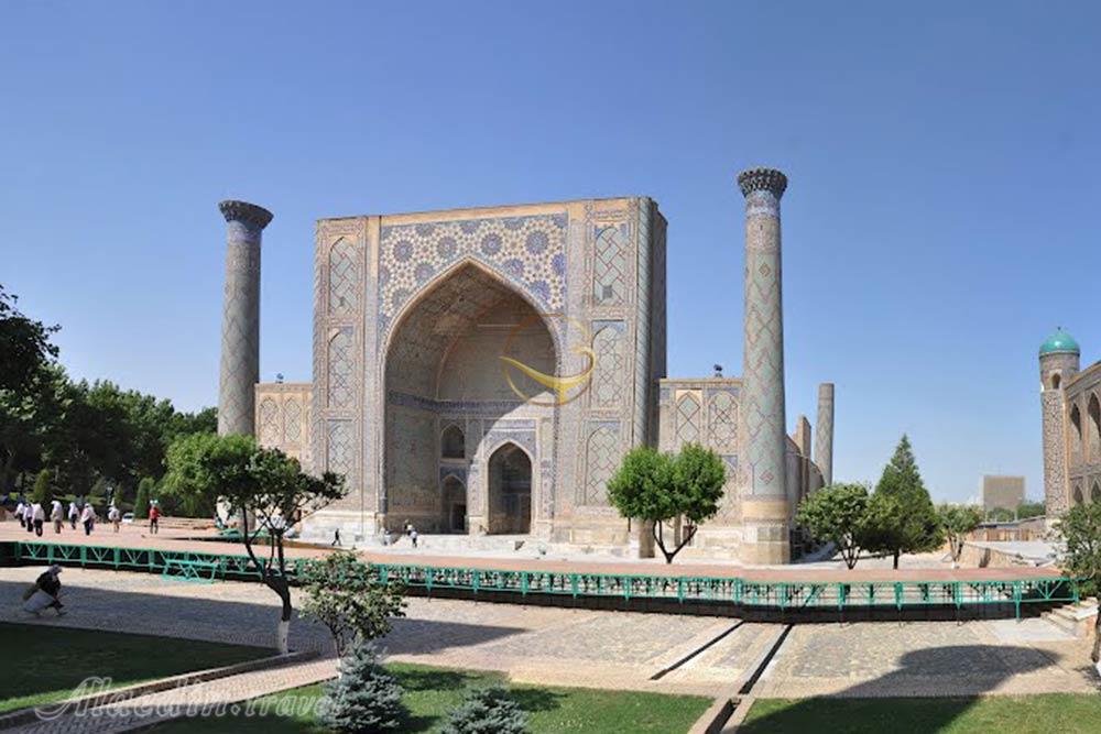 مدرسه الغ بیک سمرقند در ازبکستان | علاءالدین تراول