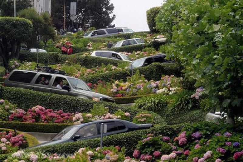 خیابان لمبارد سانفرانسیسکو - آمریکا | علاءالدین تراول