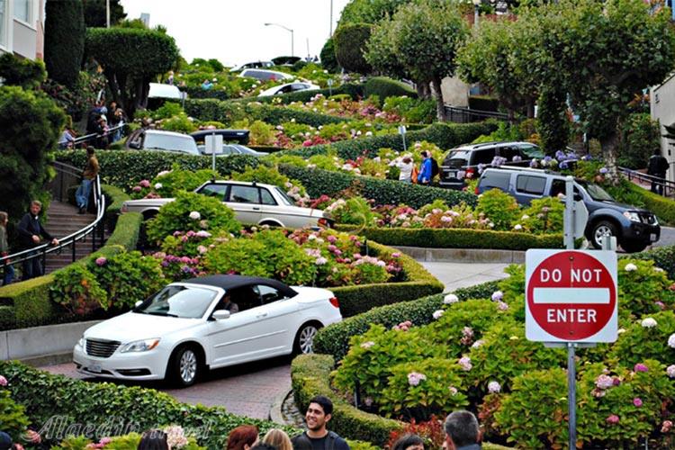 خیابان لمبارد سانفرانسیسکو - آمریکا | علاءالدین تراول