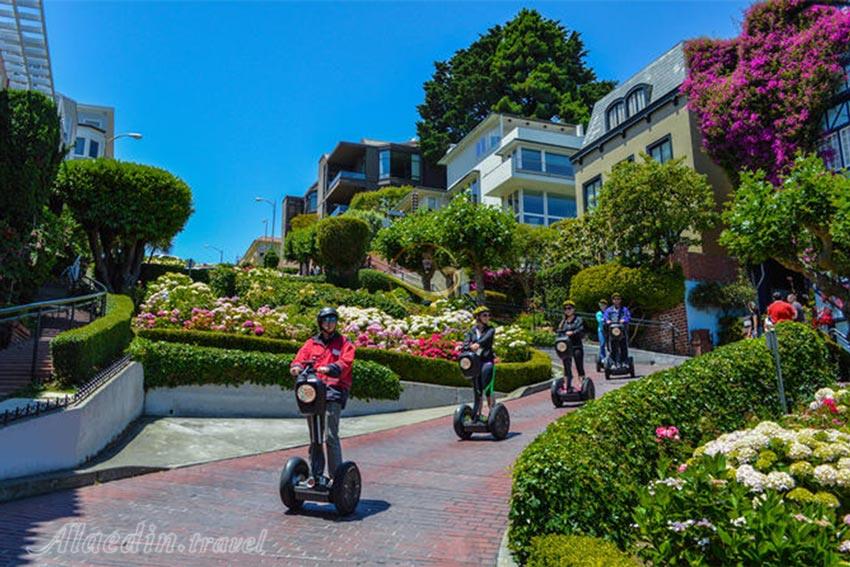 خیابان لمبارد سانفرانسیسکو - آمریکا | علاءالدین تراول