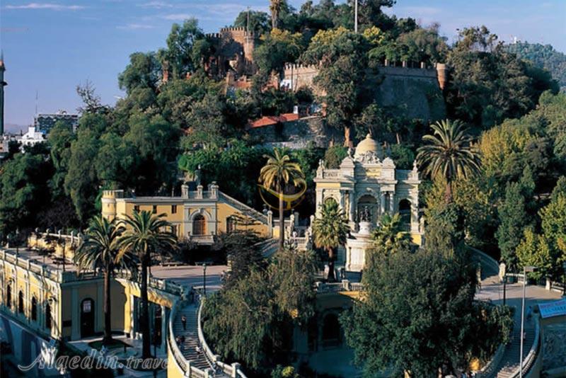 تپه سانتا لوسیا سانتیاگو - شیلی | علاءالدین تراول