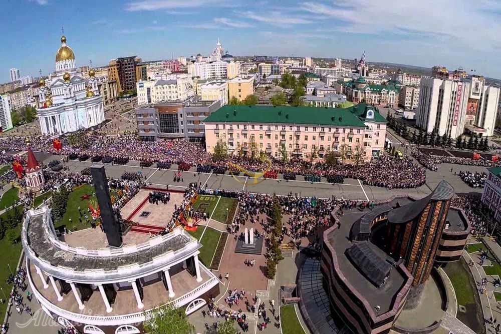 میدان هزاره در سارانسک - روسیه | علاءالدین تراول