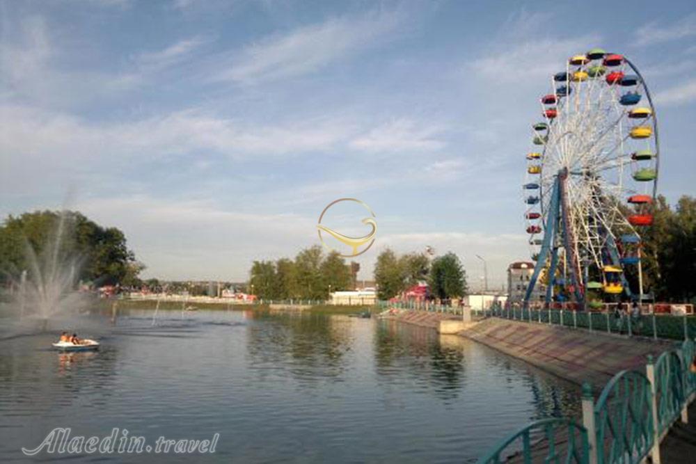 پارک پوشکین در سارانسک - روسیه | علاءالدین تراول