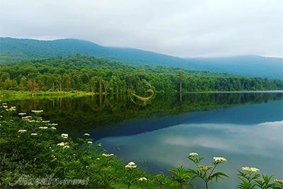 دریاچه الندان در ساری