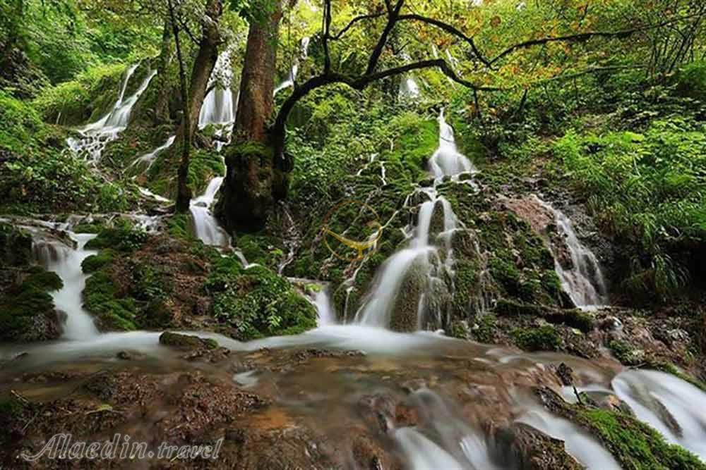 آبشار اوبن ساری | علاءالدین تراول