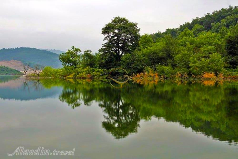 آبشار آهکی (اسکلیم) در سوادکوه | علاءالدین تراول