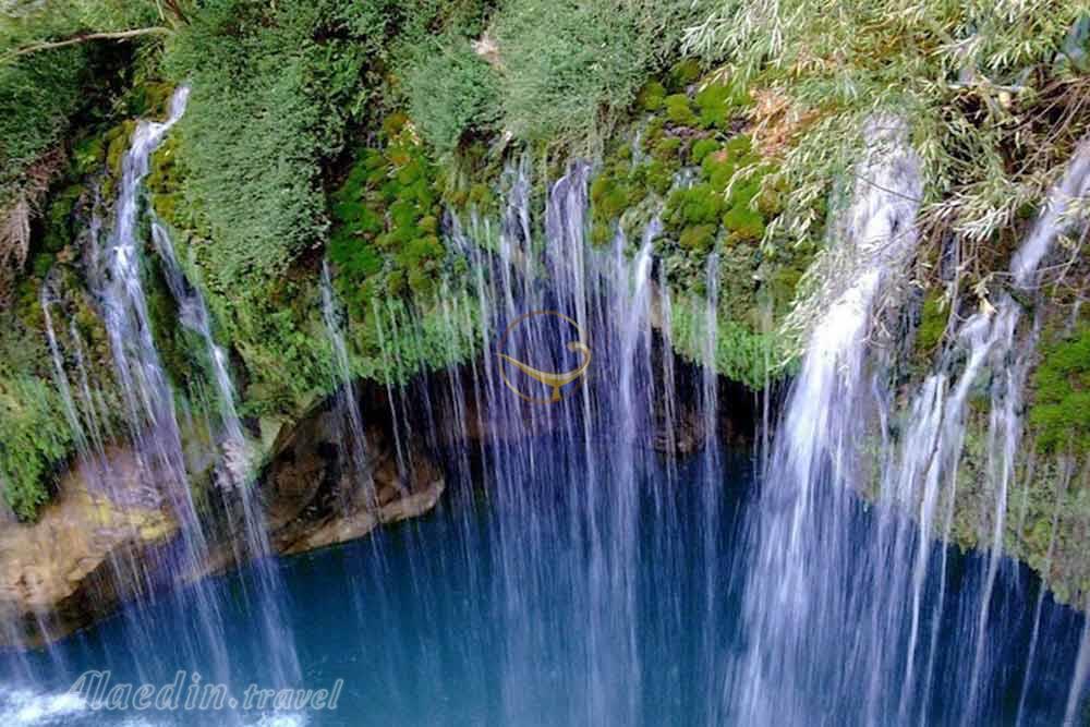 آبشار آب ملخ سمیرم | علاءالدین تراول