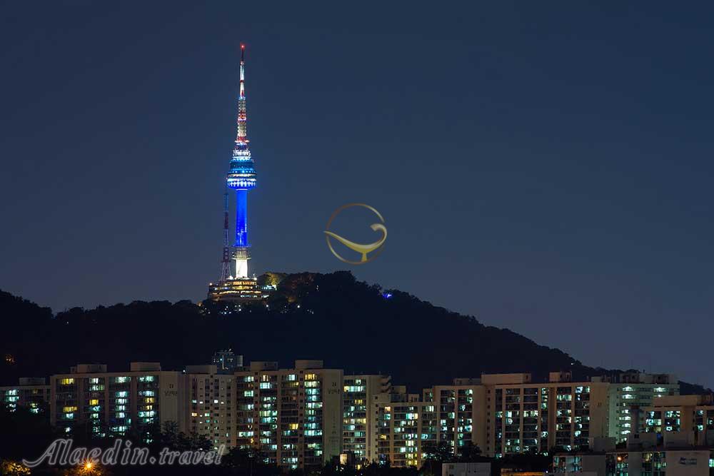 برج ان سئول - کره جنوبی | علاءالدین تراول