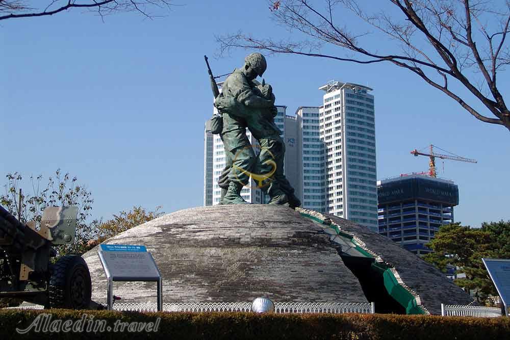 یادبود جنگ کره سئول - کره جنوبی | علاءالدین تراول